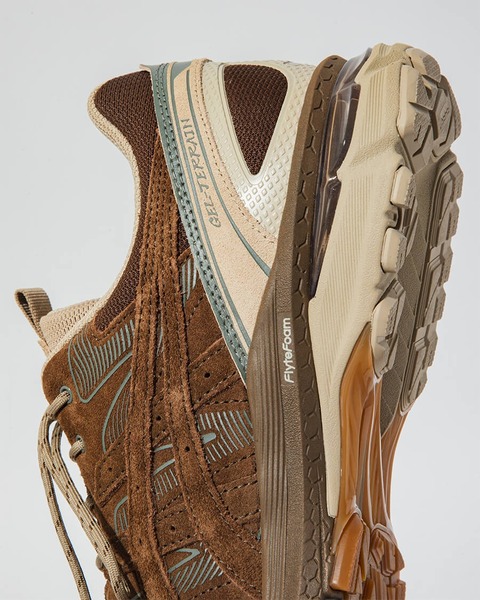 nonnative x ASICS GEL-Terrain 'Brown Storm' coming in